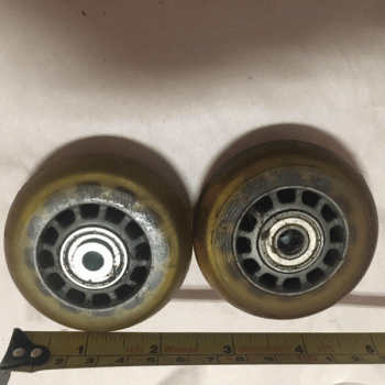 Used Stabiliser Wheels For A Mobility Scooter BK4328