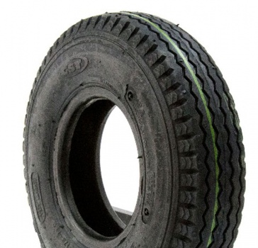 New 2.80/2.50-4 Black Sawtooth Pneumatic Tyre For A Scooter