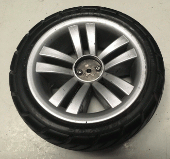 New 260 x 85 RR Solid Wheel and Tyre For A Mobility Scooter V9097