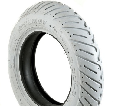 New 3.00-8 Grey Scallop Pneumatic Tyre Tire For A Mobility Scooter