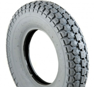 New 4.00-8 Grey Pneumatic Tyre Tire For A Mobility Scooter