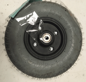 Used 200x50 Solid Rear Wheel/Tyre Assembly For Mobility Scooter V9099