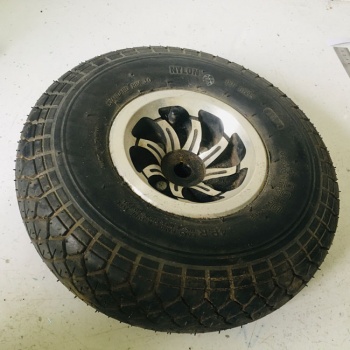 Used 3.00-4 260x85 FR Solid Wheel For a Mobility Scooter Y160