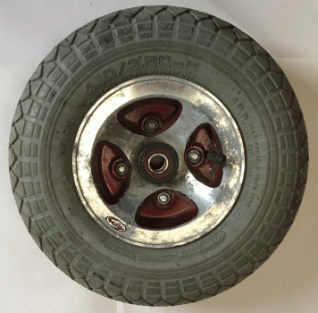 Used 4.10/3.50-5 Front Cheng Shin Pneumatic Wheel/Tyre Scooter - BM102