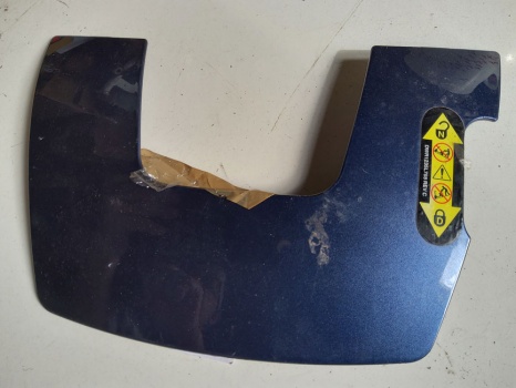 Used Blue Plastic Rear Shroud For Pride GoGo Mobility Scooter EEB418