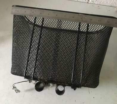 Used Metal Mesh Basket For A Quingo Mobility Scooter AM160