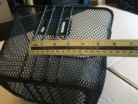 Used Front Metal Mesh Basket For A Small Mobility Scooter AK1042