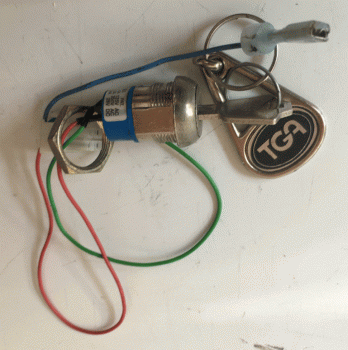 Used Ignition Key & Lock For A TGA Mobility Scooter B1165