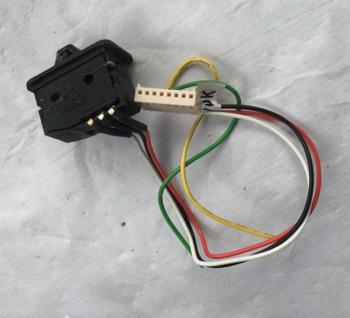 Used Indicator On-Off Switch For A Freerider Ranger Scooter BA201