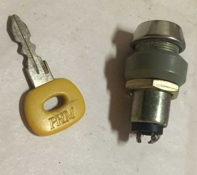 Used Lock & Key Switch For A Shoprider Mobility Scooter Spares AD45