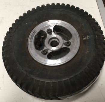 Used Rear Pneumatic Wheel 3.00-4 260x85 10x3 Shoprider Scooter V7073