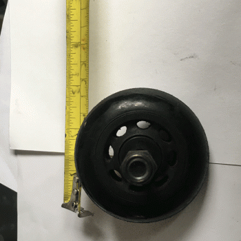 Used Rear Stabiliser Wheel For A Mobility Scooter B3422