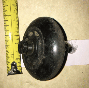 Used Rear Stabiliser Wheel For A Mobility Scooter B3556