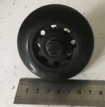 Used Rear Stabiliser Wheel For A Mobility Scooter Q721