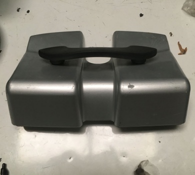 Used Silver Battery Box Lid Only For A Kymco Mobility Scooter AP81