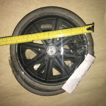 Used Wheels (2x) For  Powerchair B3546