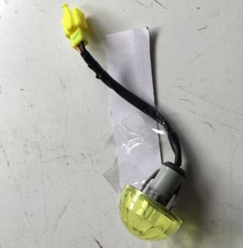 Used Yellow Indicator Lens For A Shoprider Mobility Scooter V6841