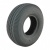 New 4.10/3.50-5 C189 Grey Sawtooth 63mm Solid Tyre Tire Scooter