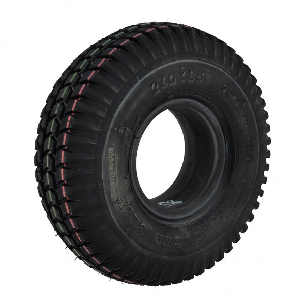 New 3.00-4 Black Solid Block 63mm Tyre Tire For A Mobility Scooter