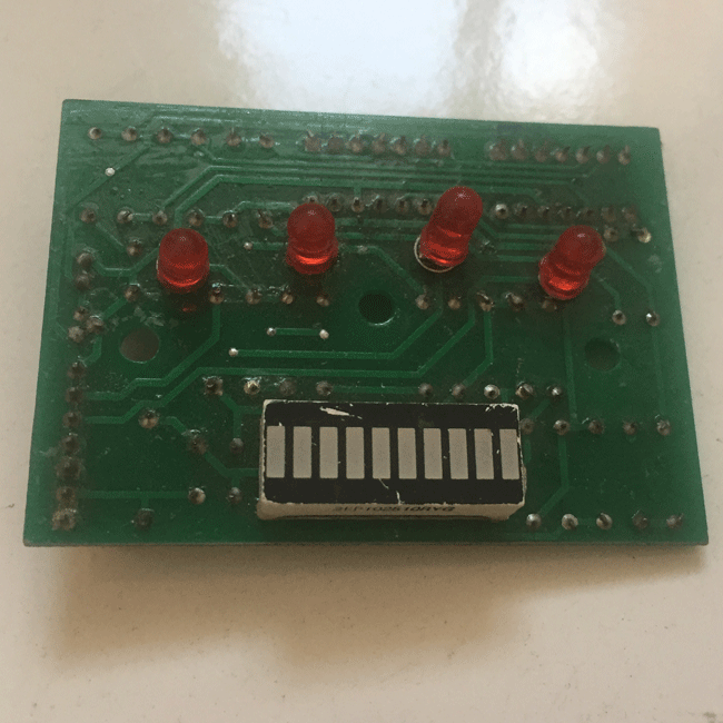 Used Tiller Printed Circuit Board For A JJS Mobility Scooter N1081