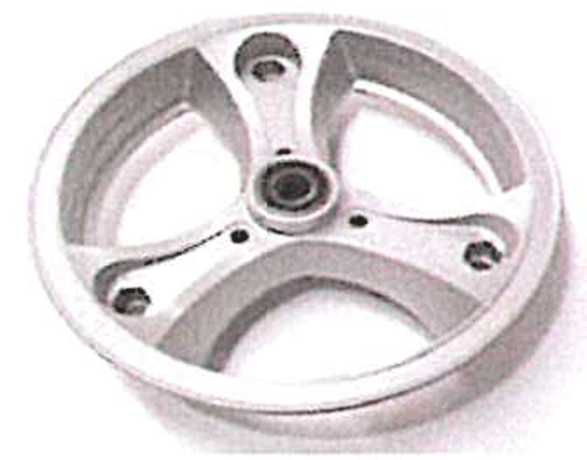 New 3/4 Front Outer Wheel Rim For A Strider ST6 Mobility Scooter
