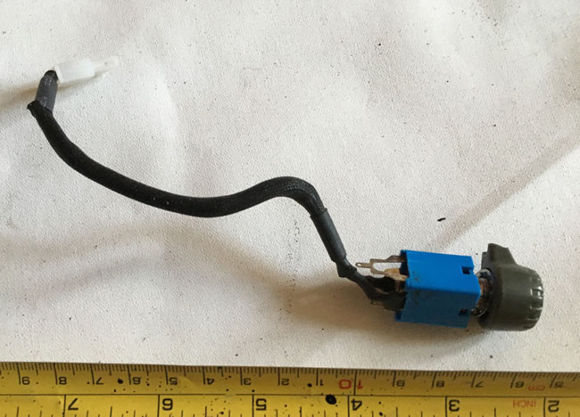 Used Lock & Key Switch For A Pride Mobility Scooter Spares S6081