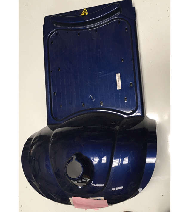 Used Plastic Main Shroud Faring For A Pharmore Wizzard Mobility Scooter B3000
