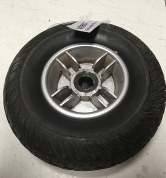 Used Rear Wheel Assembly Size: 3x9 For A Pride Mobility Scooter V6807