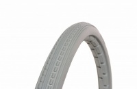 18 x 1 3/8 Grey Solid Wheelchair Tyre Tire