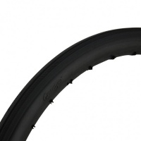 24 x 1 3/8 Black Solid Wheelchair Tyre Tire