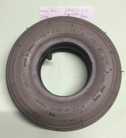 Used 2.80/2.50 x 4 Pneumatic Tyre & Tube For A Mobility Scooter J38