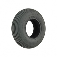 New 2.80/2.50-4 Grey Solid 72mm Ribbed Tyre Tire Mobility Scooter