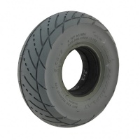 New 3.00-4 Grey Solid Scallop 58mm Tyre Tire For A Mobility Scooter