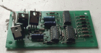 Used Tiller Printed Circuit Board For A Mobility Scooter N1117