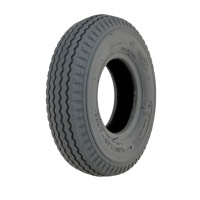 New 2.80/2.50-4 Grey Sawtooth Pneumatic Tyre For A Scooter