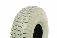 New 3.00-4 Grey Block Pneumatic Tyre Tire For A Mobility Scooter