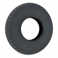 New 4.10/3.50-5 Grey Block Pneumatic Tyre Tire For A Mobility Scooter