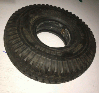 Used 260 x 85 Pneumatic Tyre & Tube For A Mobility Scooter - U300