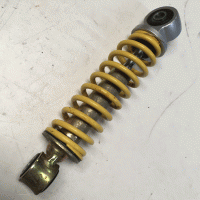 Used 7'' Yellow Suspension Spring For A Mobility Scooter - R1703