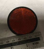 Used Bolt On Round Reflector For Kymco Maxer Mobility Scooter U360