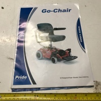 Used Owners Manual For A Pride Go Chair Powerchair S970