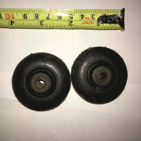 Used Pair of Stabiliser Wheels For A Mobility Scooter V5148