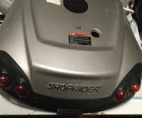 Used Rear Faring For A Shoprider Mobility Scooter U411