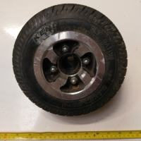 Used Rr Wheel 2.80/2.50-4 Sterling Sapphire Scooter Spare Parts S2111