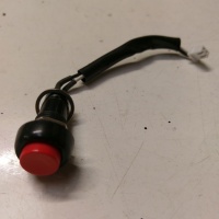 Used Red Tiller Button For A Mobility Scooter S1301