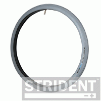22 1 3/8 Grey Pneumatic Tyre tire For A Wheelchair